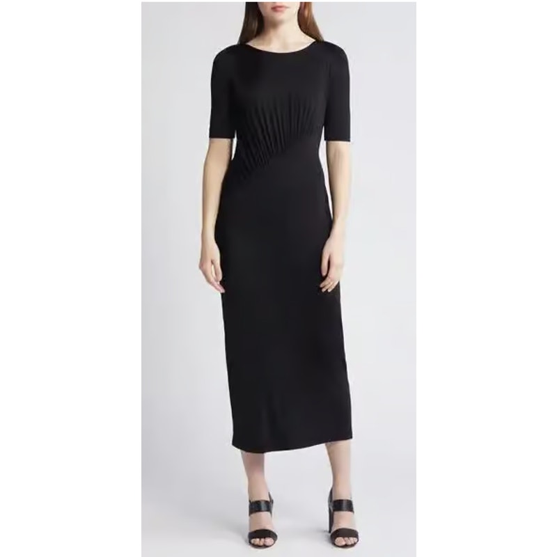 Hugo Boss Etalicy Midi Dress Size 4 New With Tags